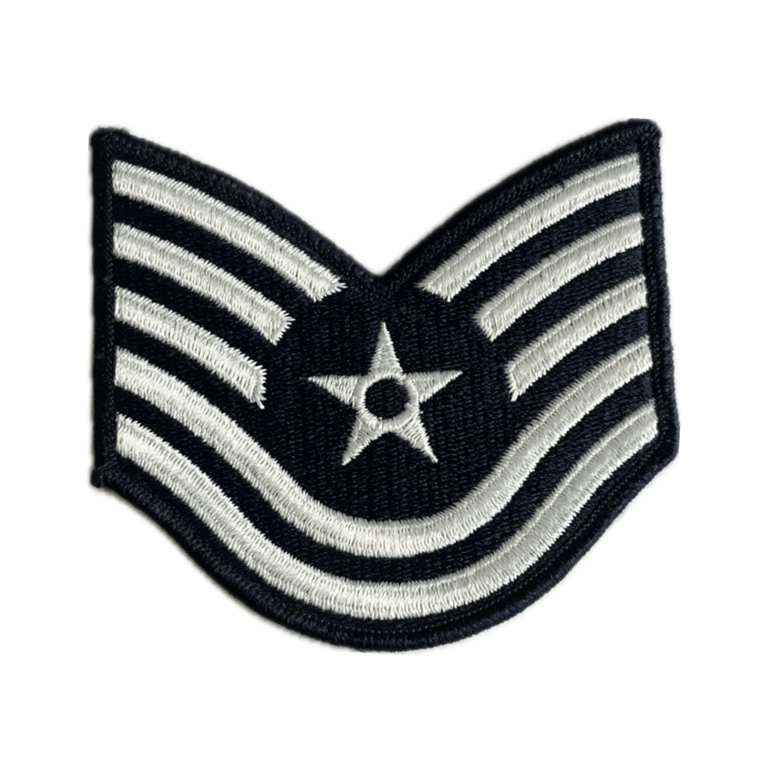 US AIR FORCE E-6 Technical Sergeant Sew-On Chevrons