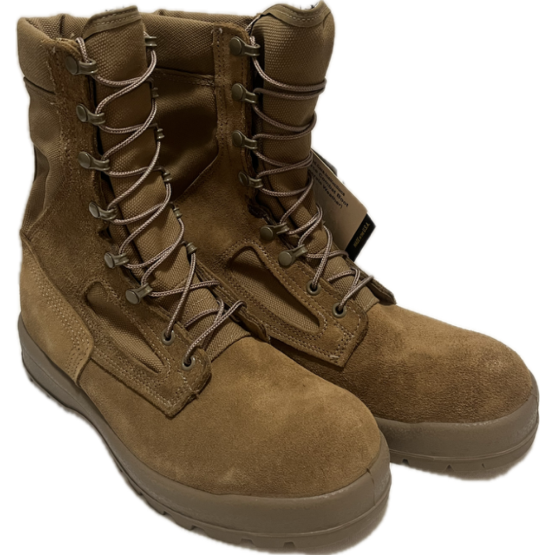 Belleville Steel Toe Coyote Boots Size 9.0W New in Box