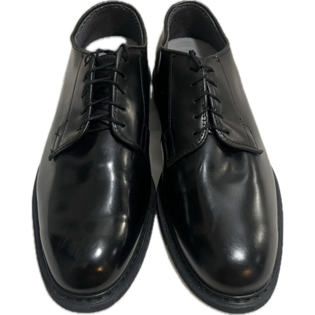 Capps Commander Black Leather Oxfords 90258 Size 10E