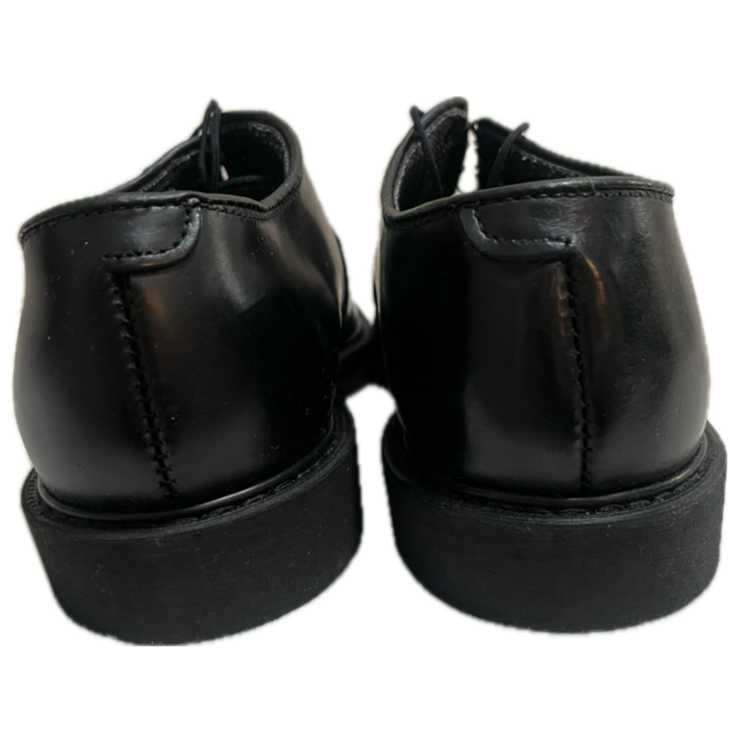 Capps Commander Black Leather Oxfords 90258 Size 10E