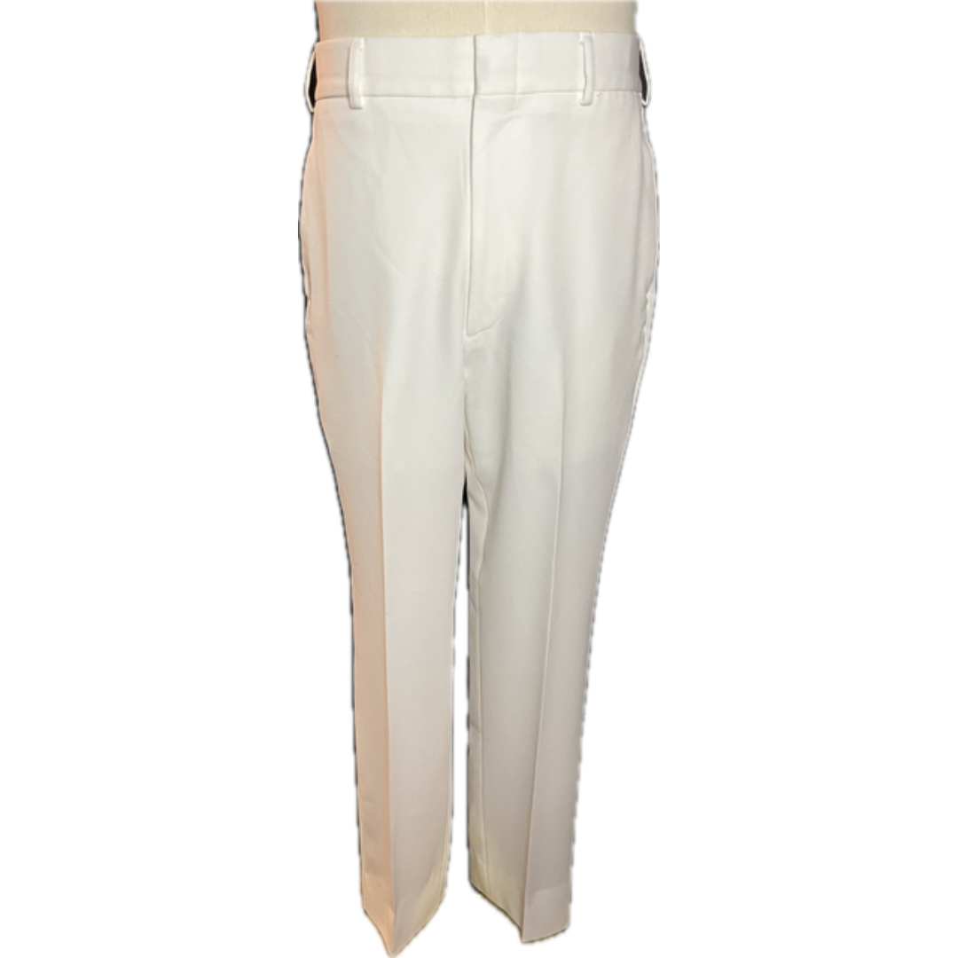 USMC Polyester Men's White Dress Trousers