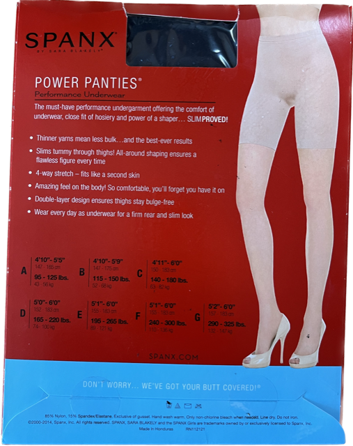 Spanx Power Panties