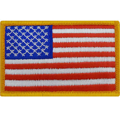 Full Color United States Flag Patch - Sew On