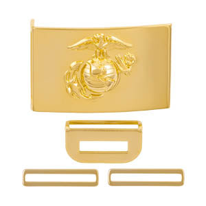 USMC NCO Waist Plate w/ EGA Emblem