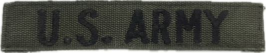 VINTAGE - US ARMY Sew On Tapes