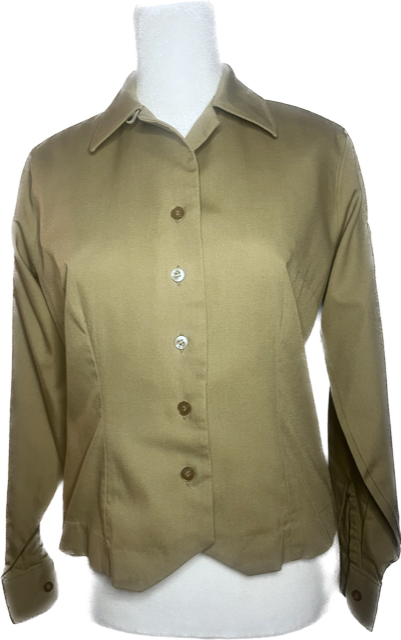 VINTAGE US NAVY Female Khaki Blouse