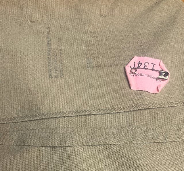 VINTAGE US NAVY Female Khaki Blouse