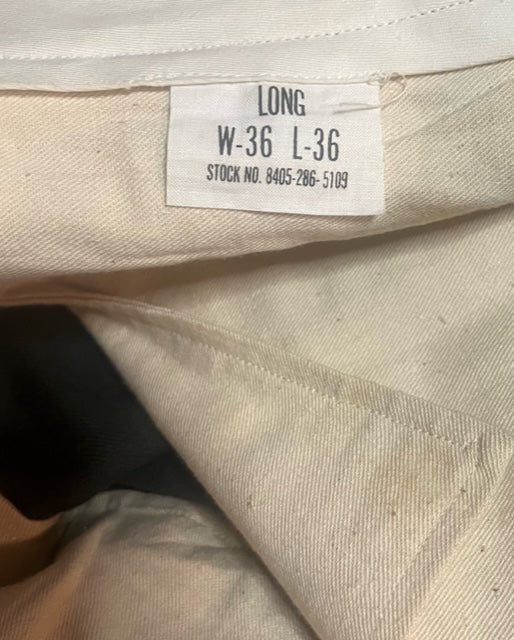 VINTAGE US ARMY Male Green Trousers