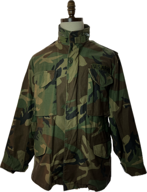US ARMY Cold Weather Field Coat Woodland Camouflage