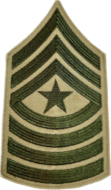 USMC Sergeant Major Sew-On Chevrons