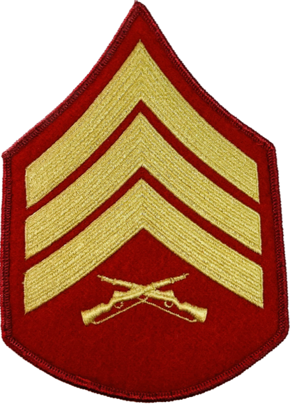 USMC Sergeant Sew-On Chevron