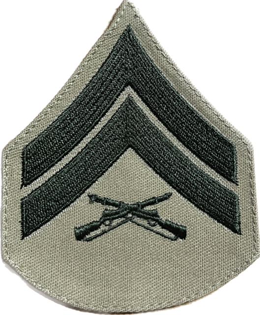 USMC Corporal Sew-On Chevrons