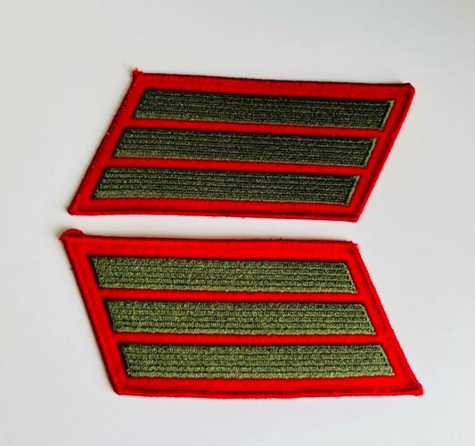 USMC Service Stripes Set of 3