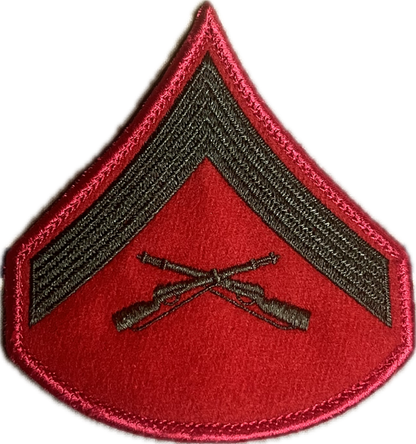 USMC Lance Corporal Sew-On Chevrons