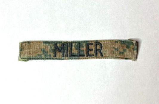 Assorted USMC MCCUU Woodland Name Tape