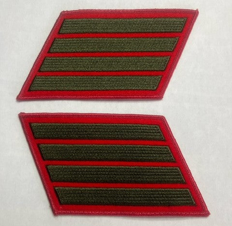 USMC Service Stripes Set of 4