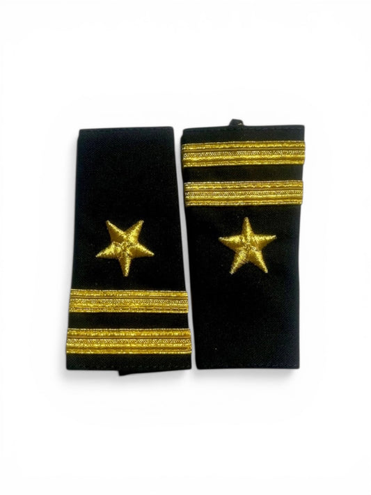 US NAVY Line Officer Soft Shoulder Board - Lieutenant