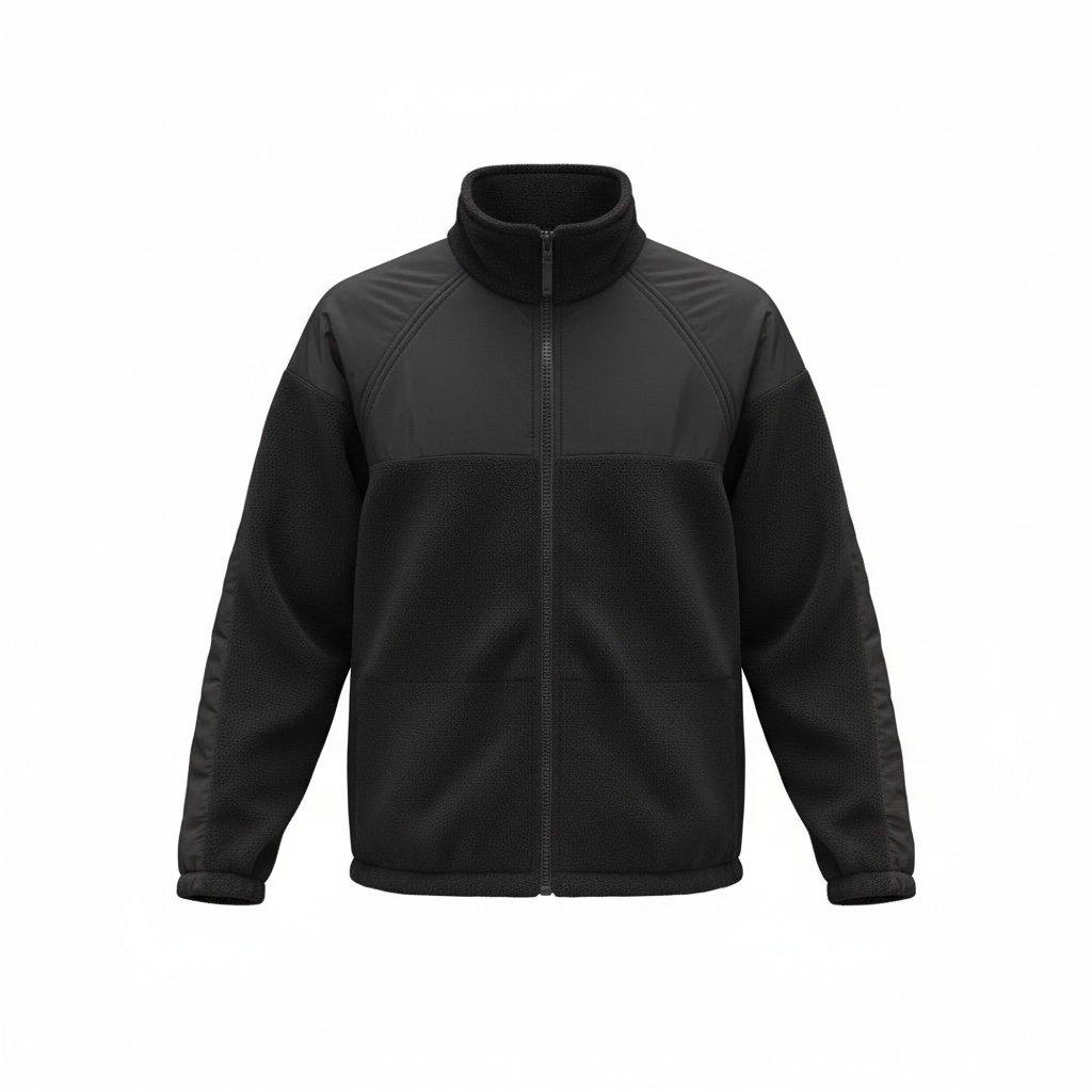 US NAVY Black Fleece Liner - No Rank Tab