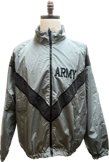 US ARMY Black/Gray IPFU PT Jacket