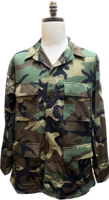 US ARMY Men's Hot Weather OCP Uniform Blouse Woodland Camouflage