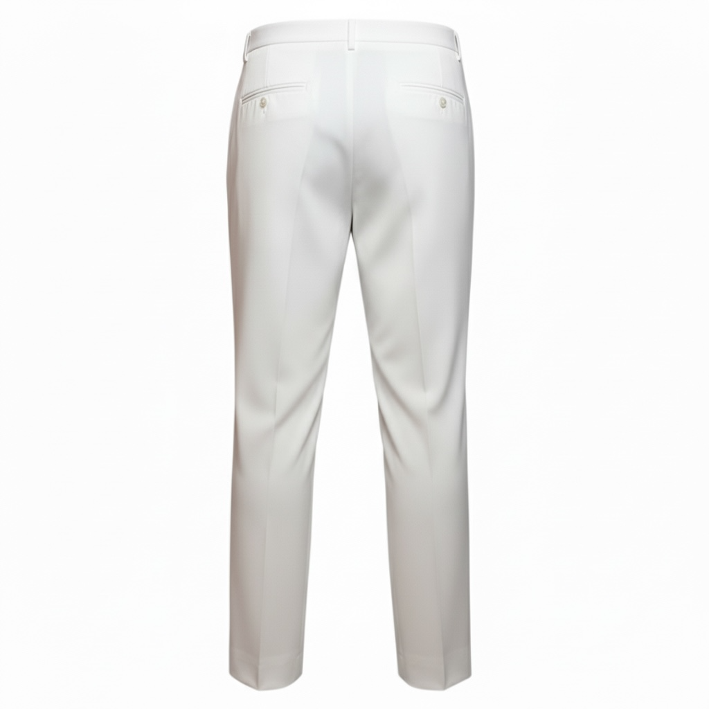 VINTAGE - US NAVY Male White Service Trousers