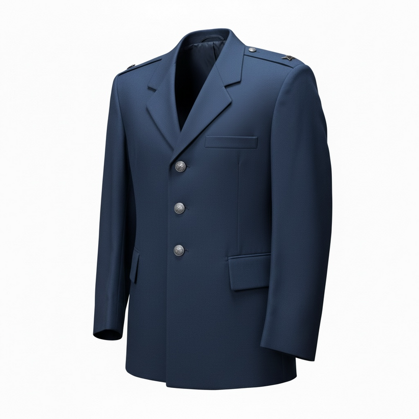 US AIR FORCE Men's Officer Service Dress Coat – Second Tour Uniforms