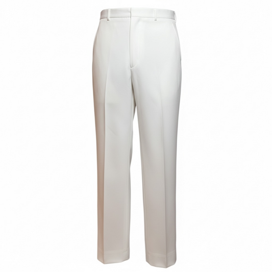 US NAVY Male White Service Trousers