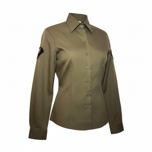 US ARMY Enlisted Female Army Green Service Uniform (AGSU) Long Sleeve Shirt