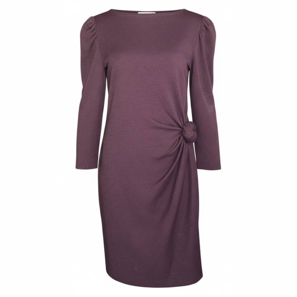 Vintage Lanvin Purple Sheath Dress