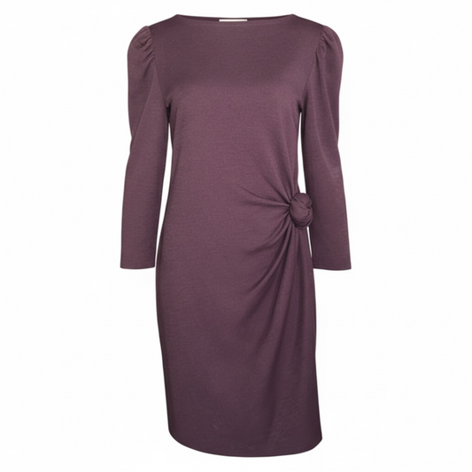 Vintage Lanvin Purple Sheath Dress