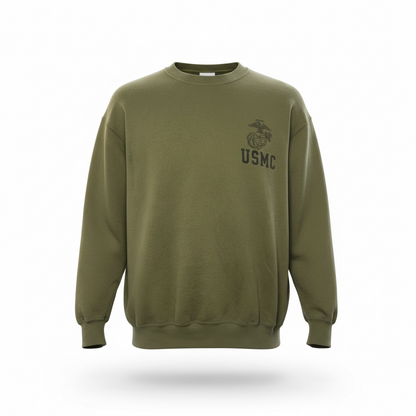 USMC Crew Neck Sweatshirt