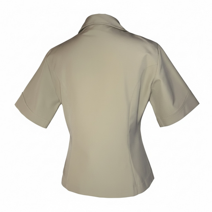 USMC Female Short Sleeve Khaki Shirt - Private First Class