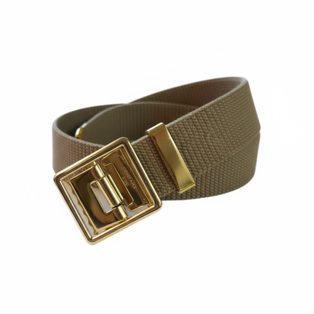 USMC Men's Khaki Belt w/Buckle