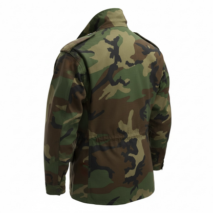 US ARMY Cold Weather Field Coat Woodland Camouflage