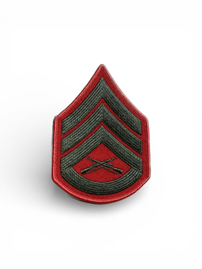 USMC Staff Sergeant Sew-On Chevron