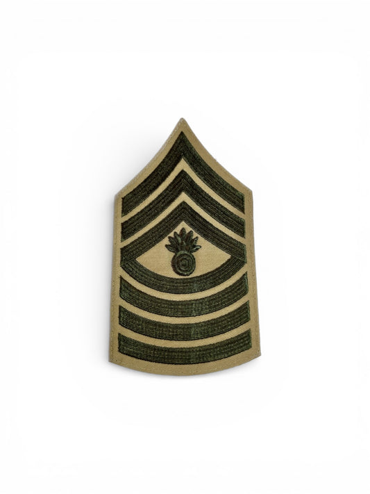 USMC Master Gunnery Sergeant Sew-On Chevron