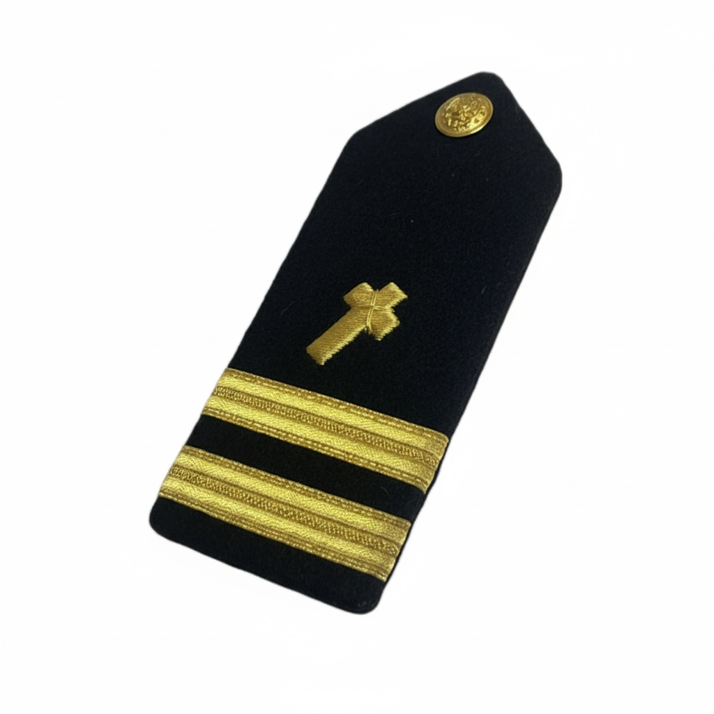 US NAVY Hard Shoulder Board - Christian Chaplain