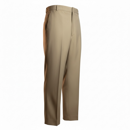 US NAVY Male Service Khaki Trousers Poly/Wool