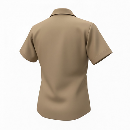 US NAVY Officer/CPO Female Khaki Short Sleeve Shirt (CNT)