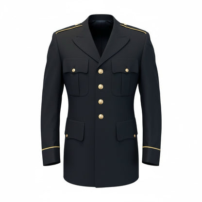 US Army Enlisted Male ASU Blue Coat
