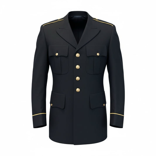 US Army Enlisted Male ASU Blue Coat