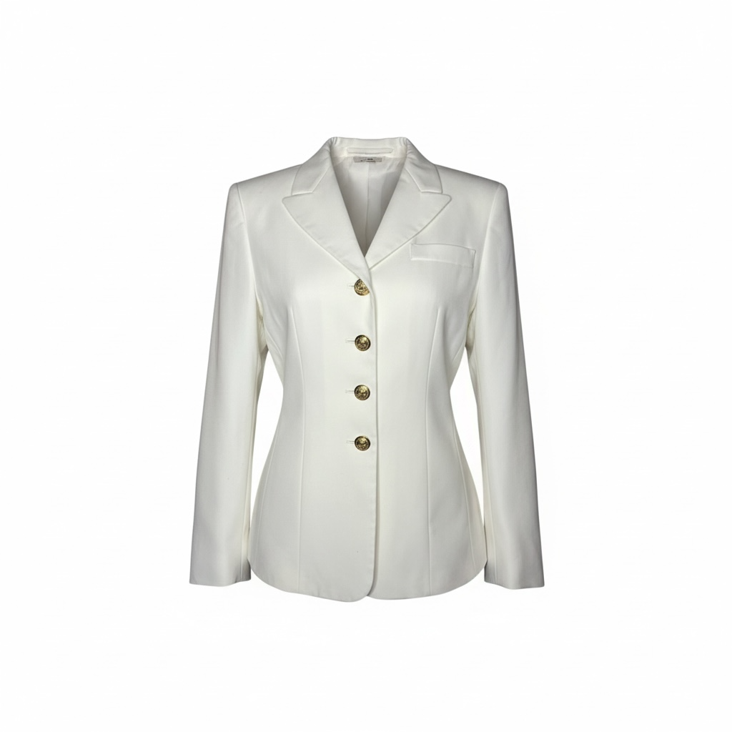 VINTAGE - U.S. Navy Female Service Dress White Jacket