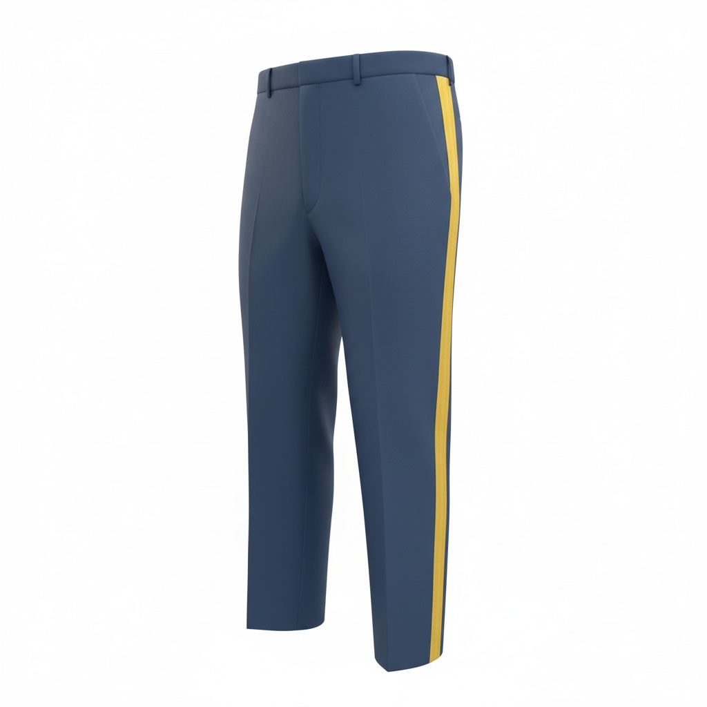VINTAGE - US Army Male Dress Blue Trousers