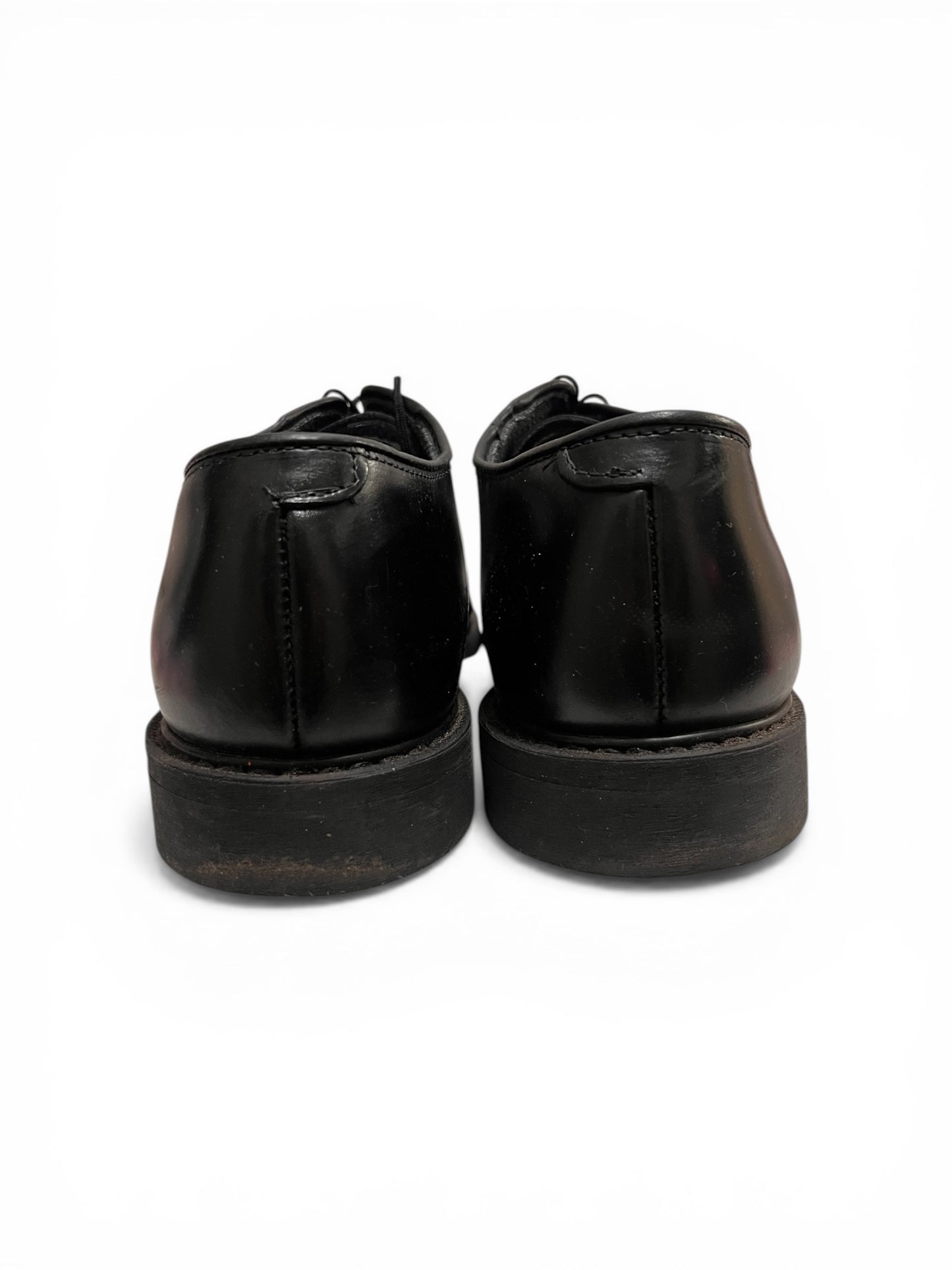 Capps Men's Black Leather Oxfords Size 11.5D