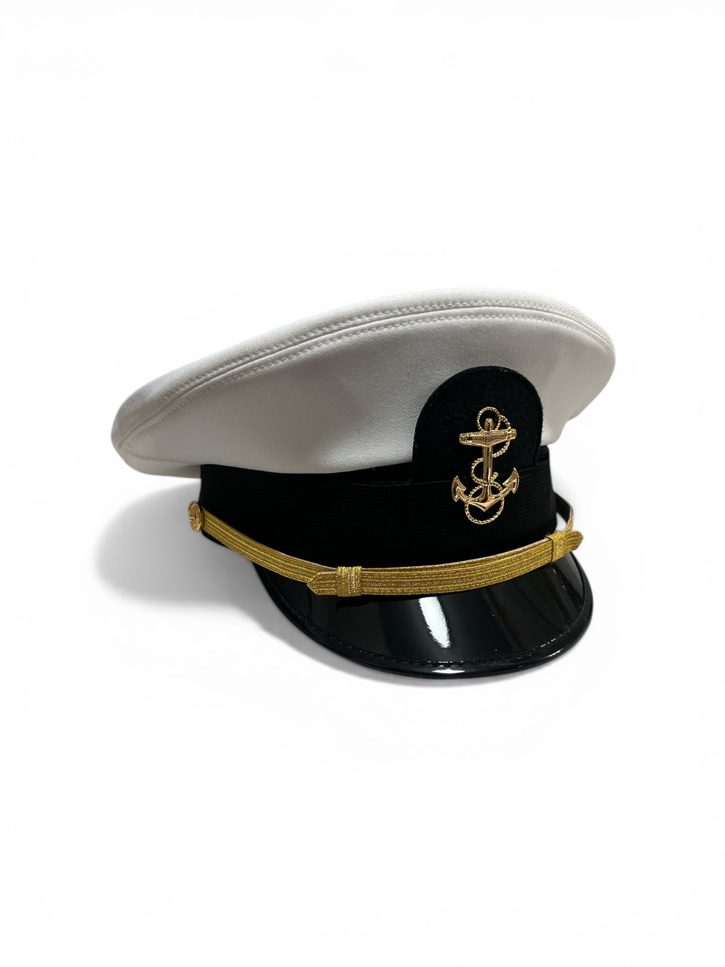 USNA Midshipman Combination Cap - Fabric Cover
