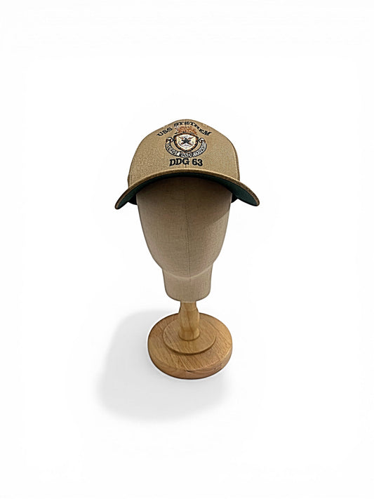 USS STETHEM Khaki Ball Cap
