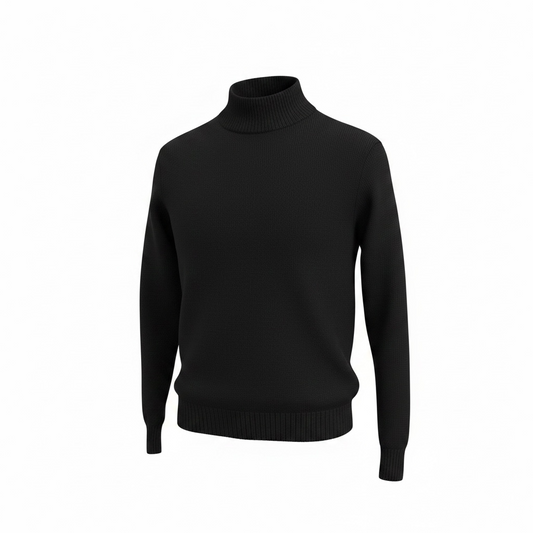 US NAVY Male Mock Neck Sweater