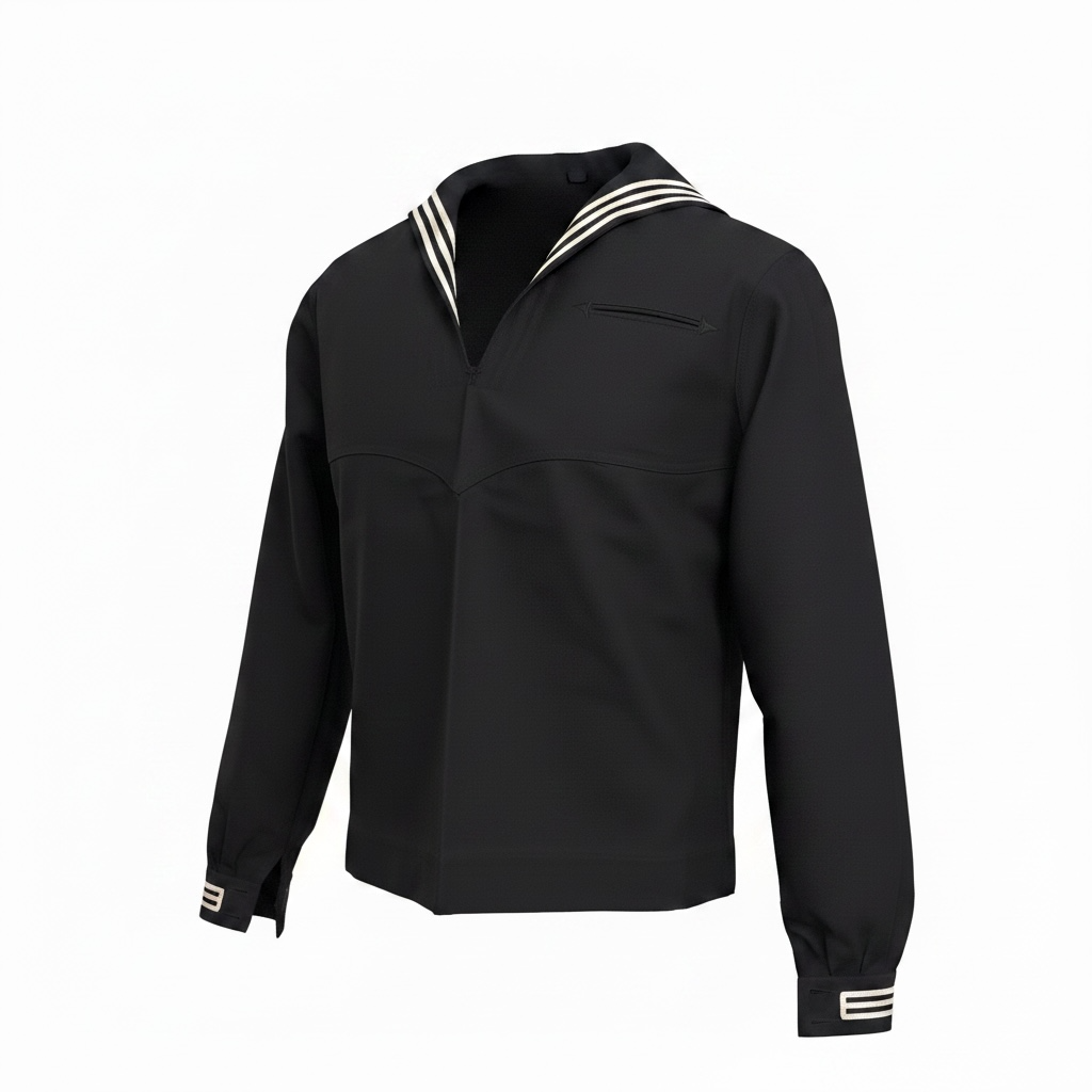 US NAVY Women's Blue Dress Jumper Top
