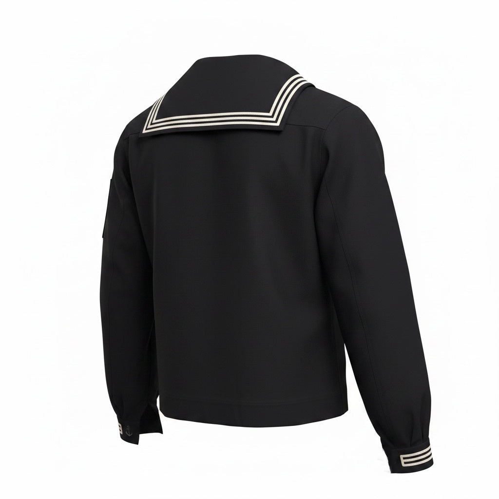 US NAVY Male Blue Dress Jumper Top