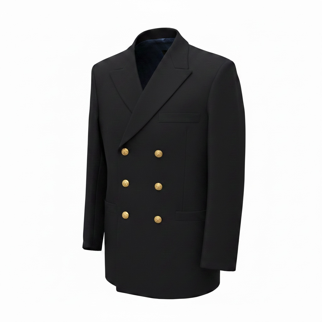 US NAVY Male CPO Service Dress Blue (SDB) Coat